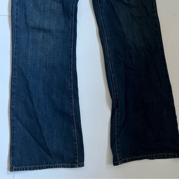 Urban Pipeline β’ vintage retro Y2K dark blue denim bootcut jeans - Picture 4 of 14